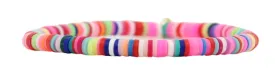 Stacker Stretch Bracelet - Rainbow Vinyl