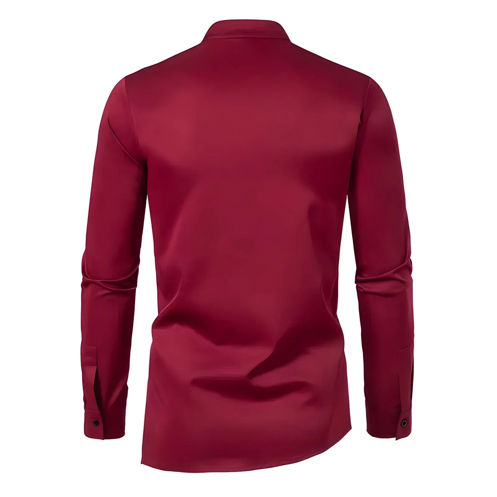 Optimized Title: Stylish Mortimer Patchwork Long Sleeve Shirt - Available in Multiple Colors