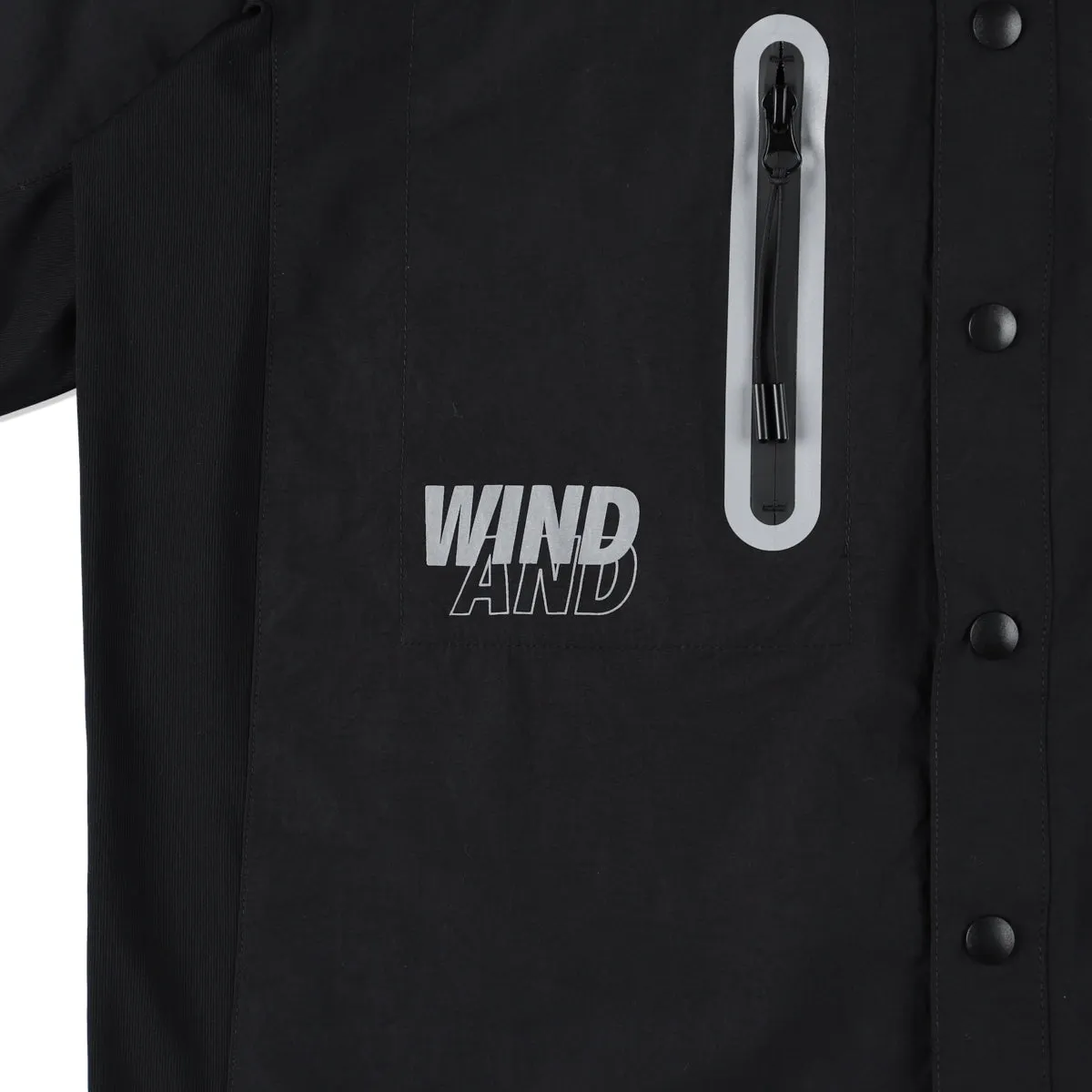 Trek Nylon Wpz S/S Shirt / BLACK