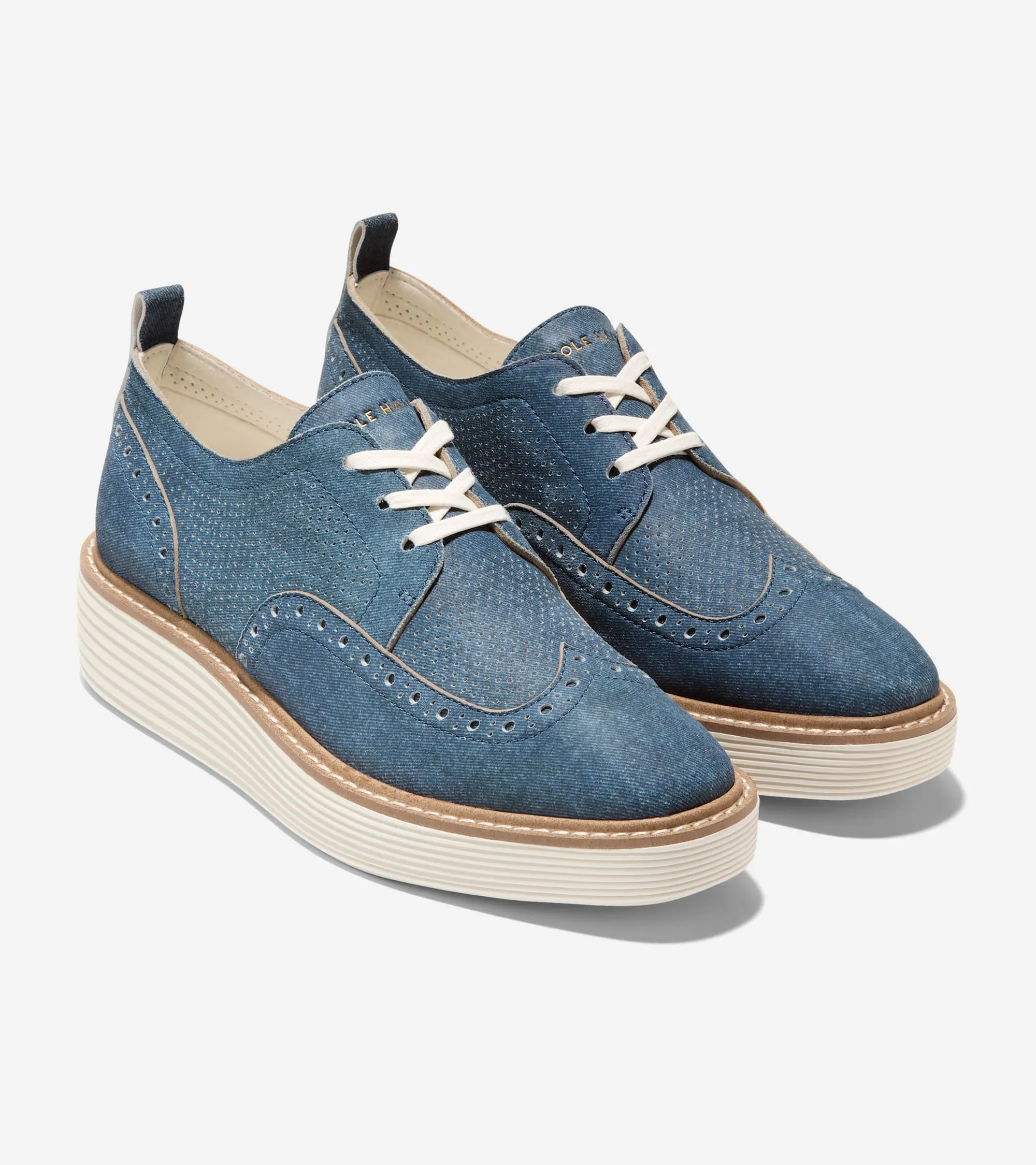 Women's ØriginalGrand Platform Wingtip Oxfords